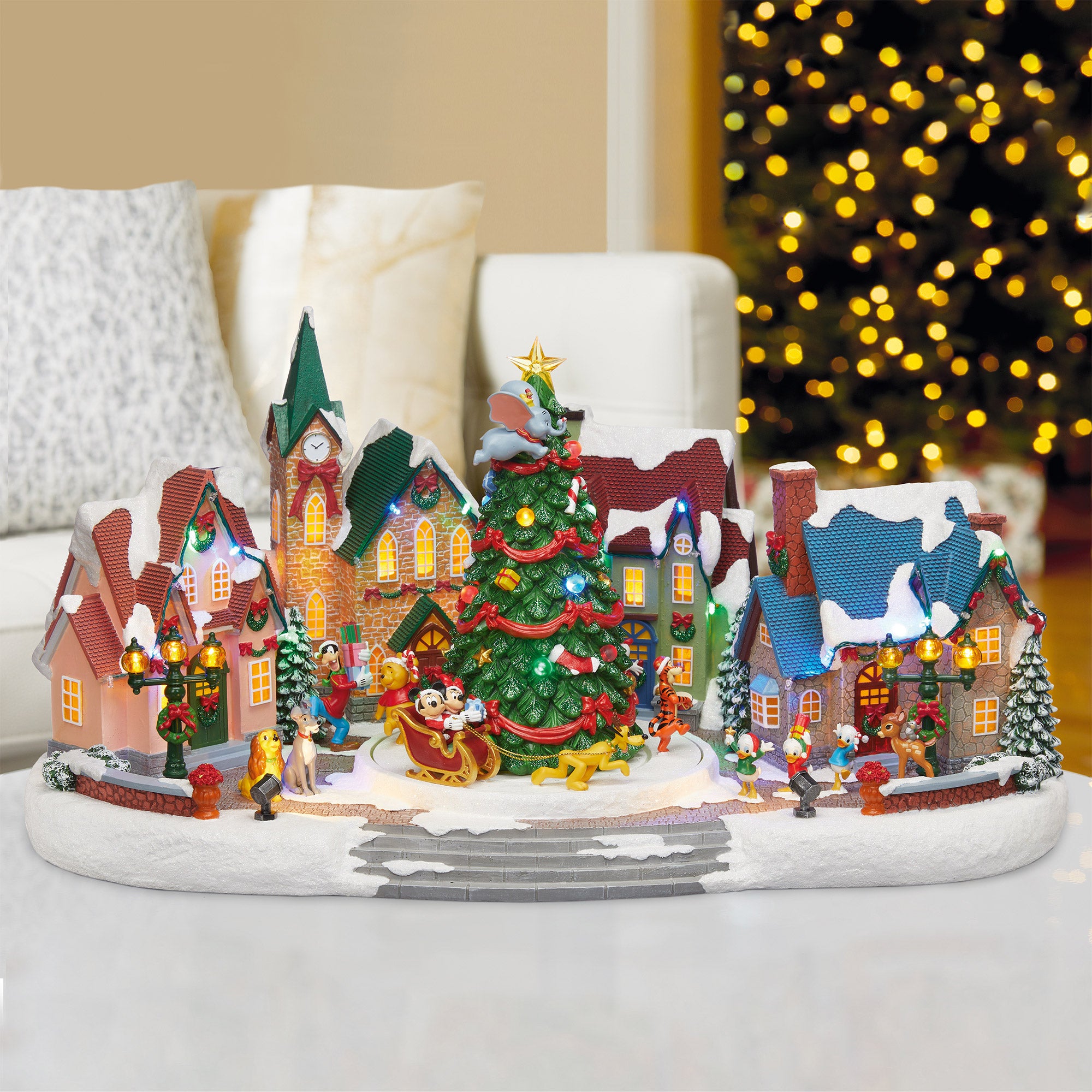 コストコ　クリスマス　アニメイテッドビレッジウィズミュージック　costco Disney Animated Village with Lights and Music | Costco
