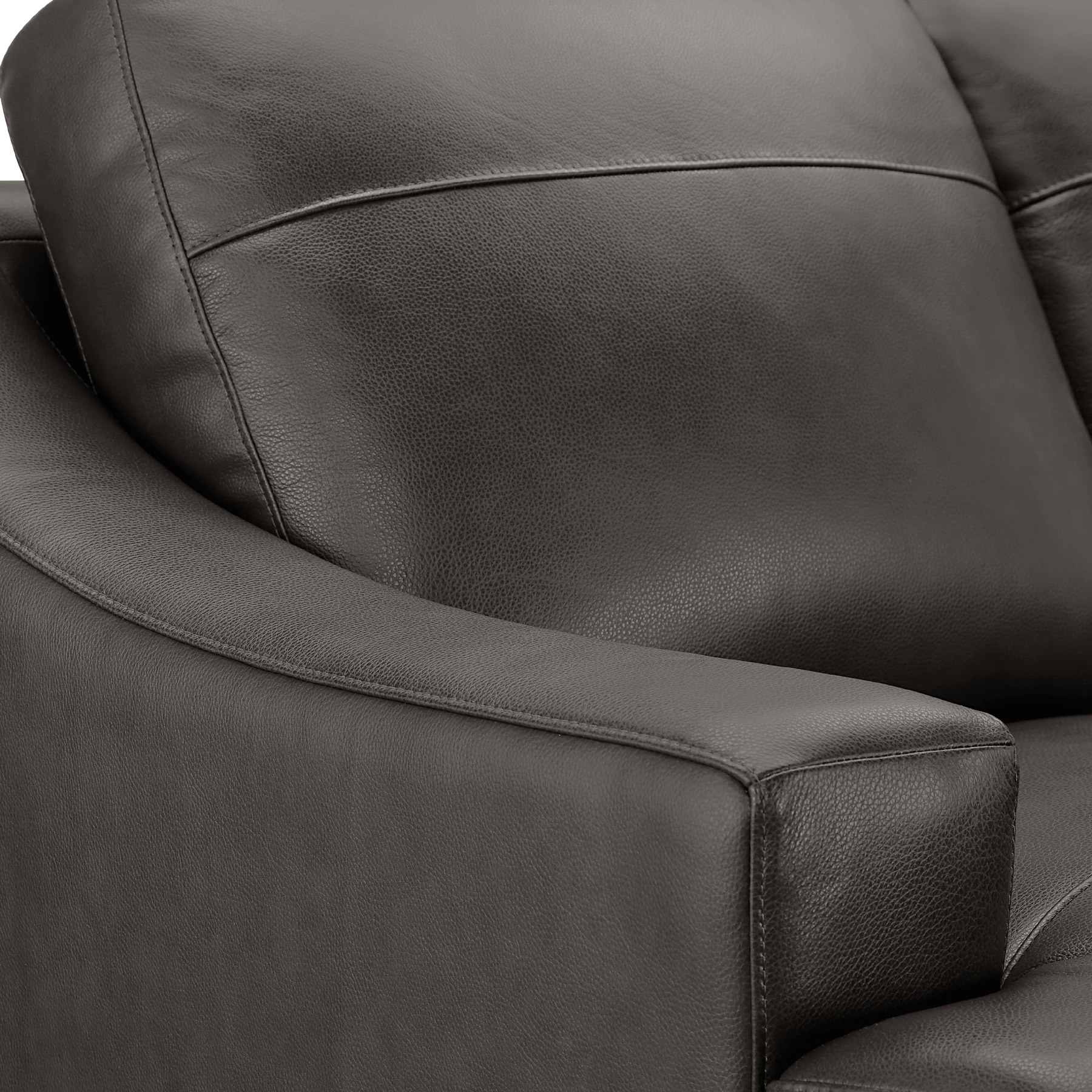 Merona 2-piece Leather Sofa and Loveseat Set | Costco