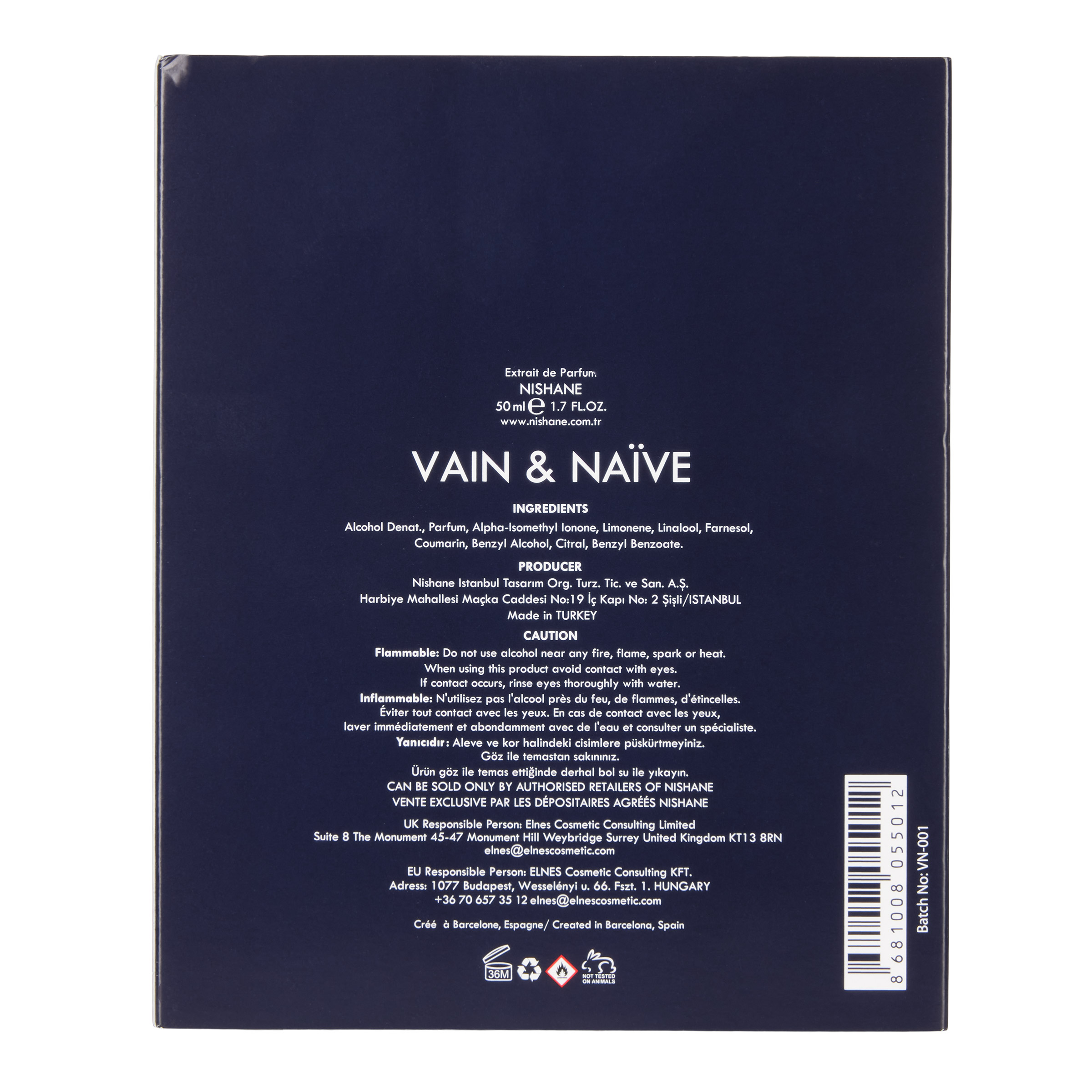 Nishane Vain and Naive Extrait de Parfum, 1.7 fl oz | Costco