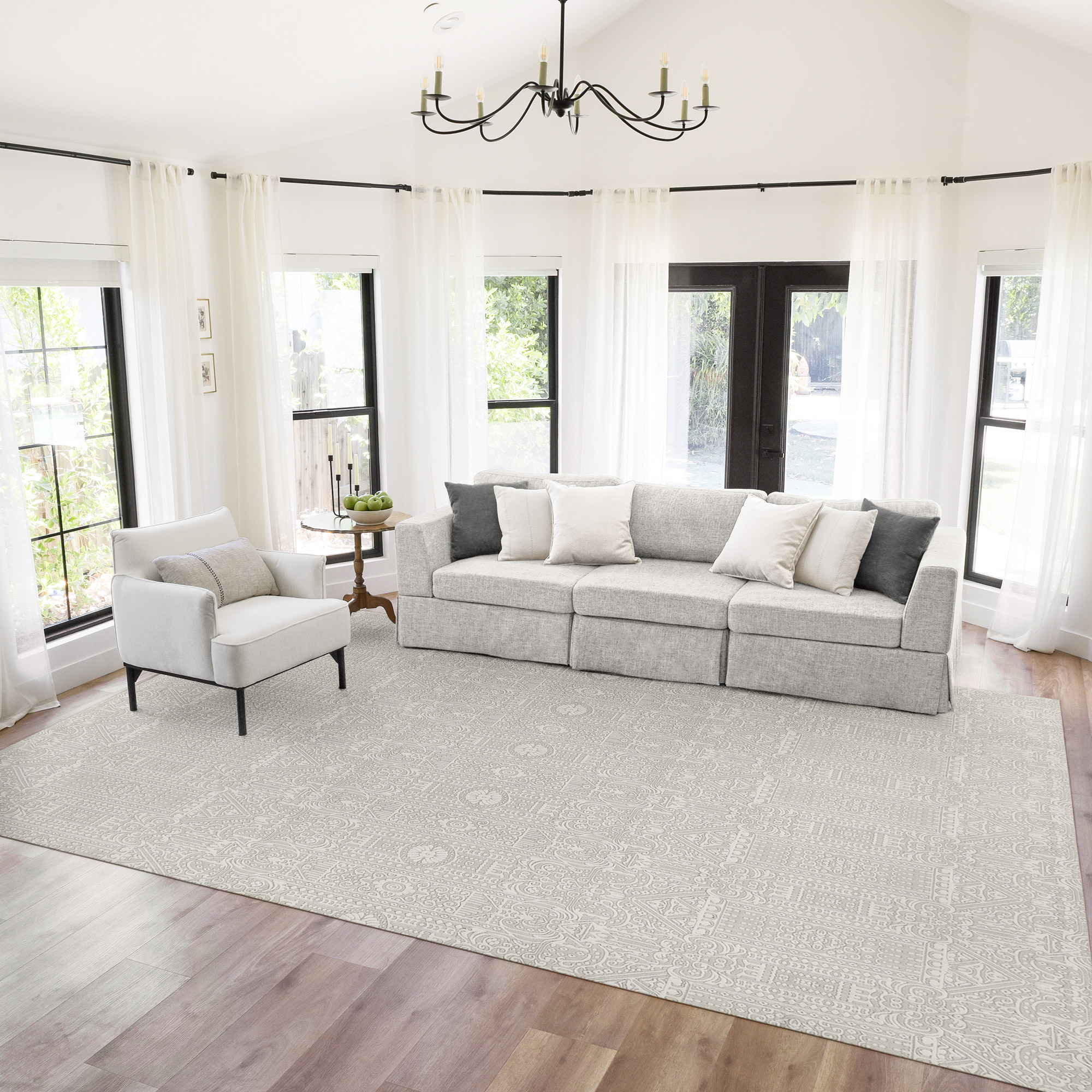 Helios Area Rug Collection  Hayley Gray