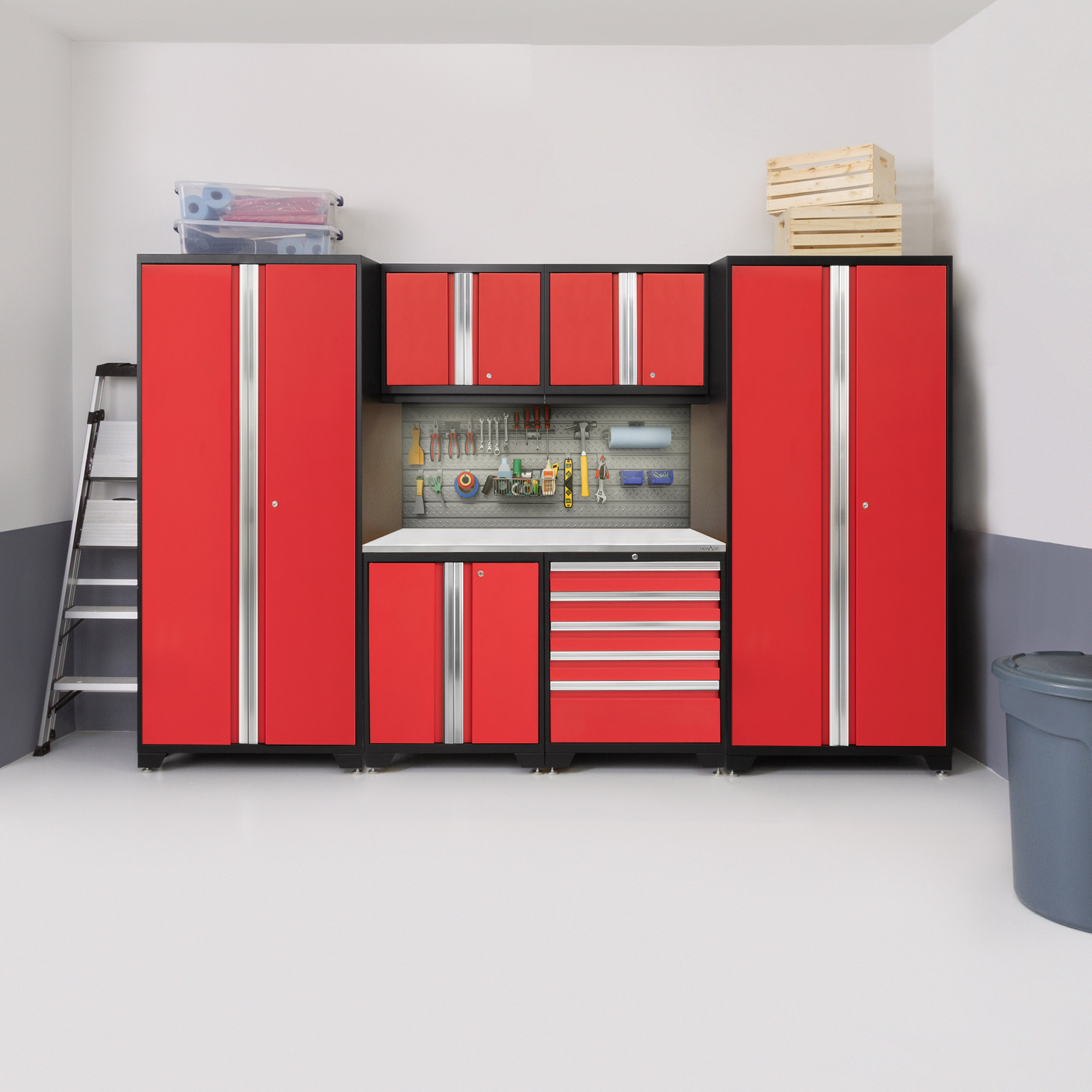 NewAge Products Pro Series Cabinet Set, 7-piece