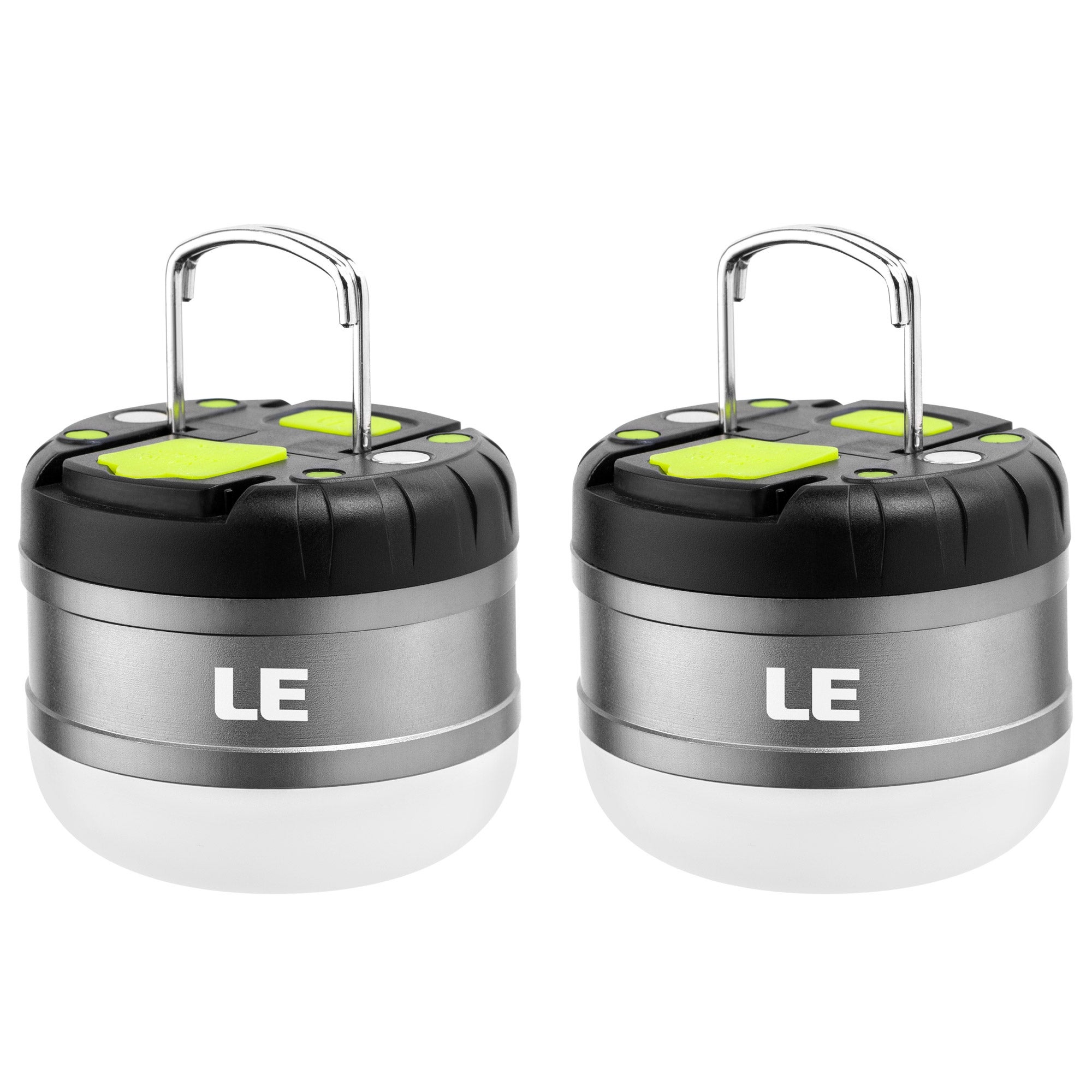 Lepro LED Rechargeable Camping Lantern With Hook, 2-pack | Costco