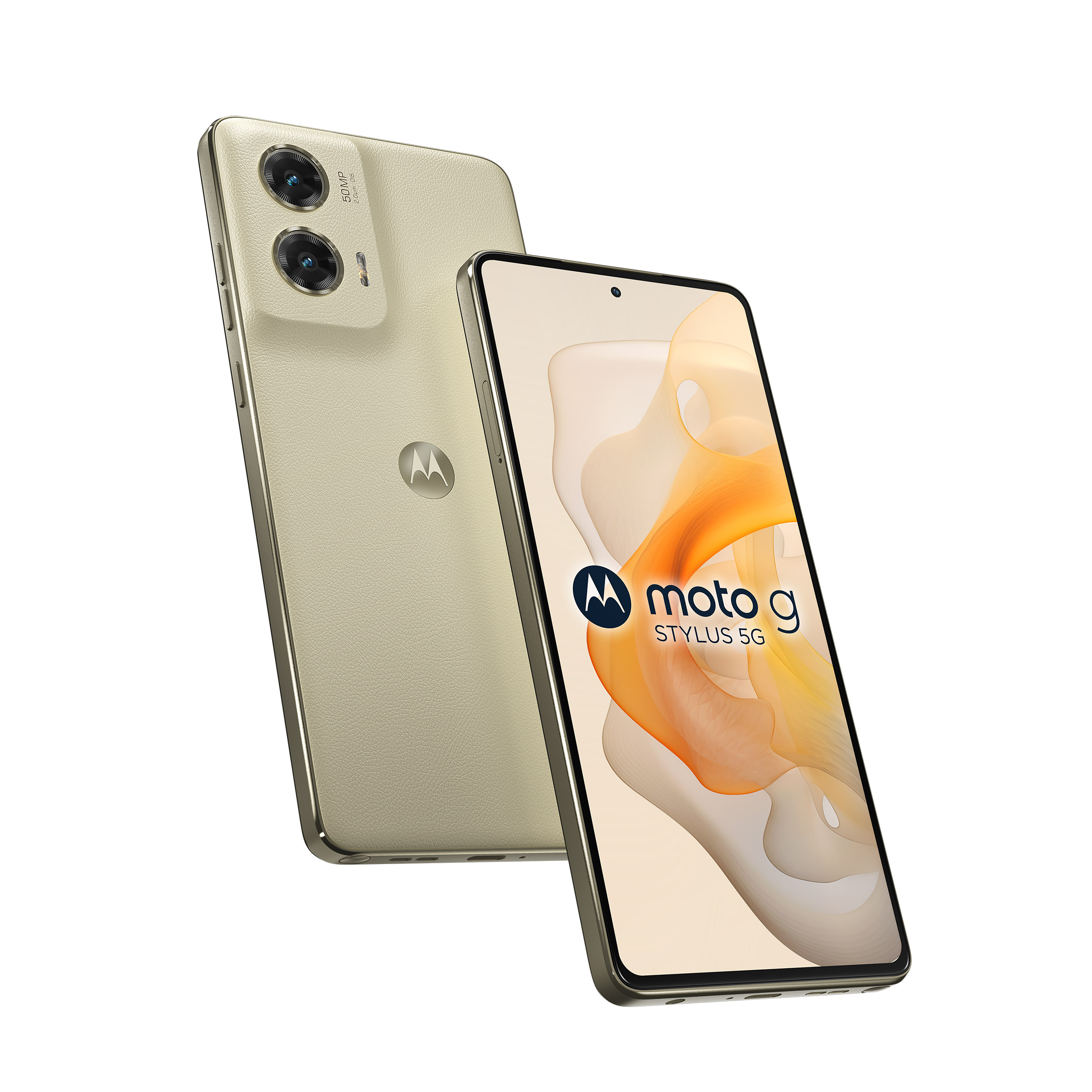 Motorola G Stylus 5G 256GB Unlocked Smartphone (2024), Cream