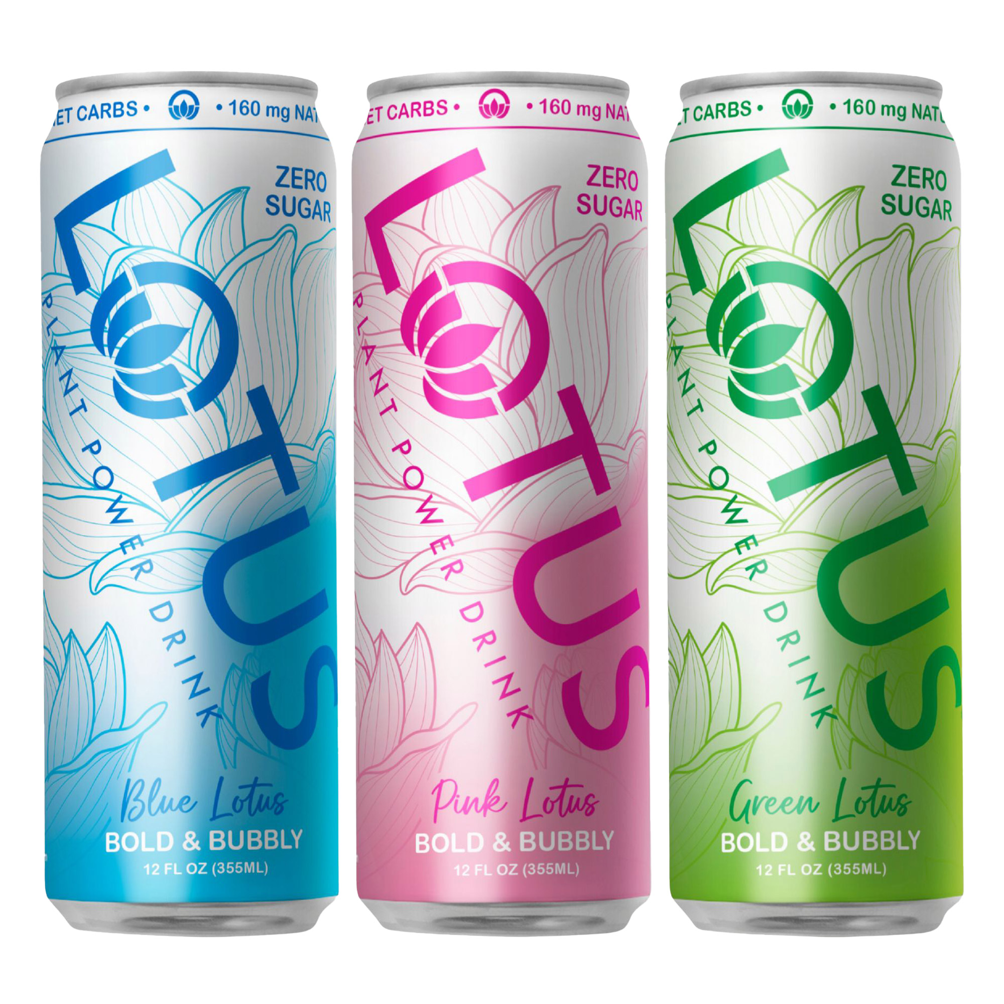 Lotus Energy Drink, Skinny Variety Pack, 12 fl oz, 15-count | Costco