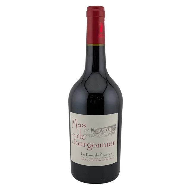 MAS DE GOURGONNIER ROUGE PROVENCE,FRANCE 750ML