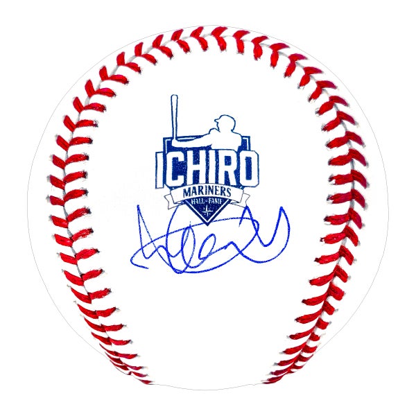 Ichiro Suzuki Autographed Official MLB Baseball Seattle Ichiro Suzuki Autographed Official MLB Baseball Seattle