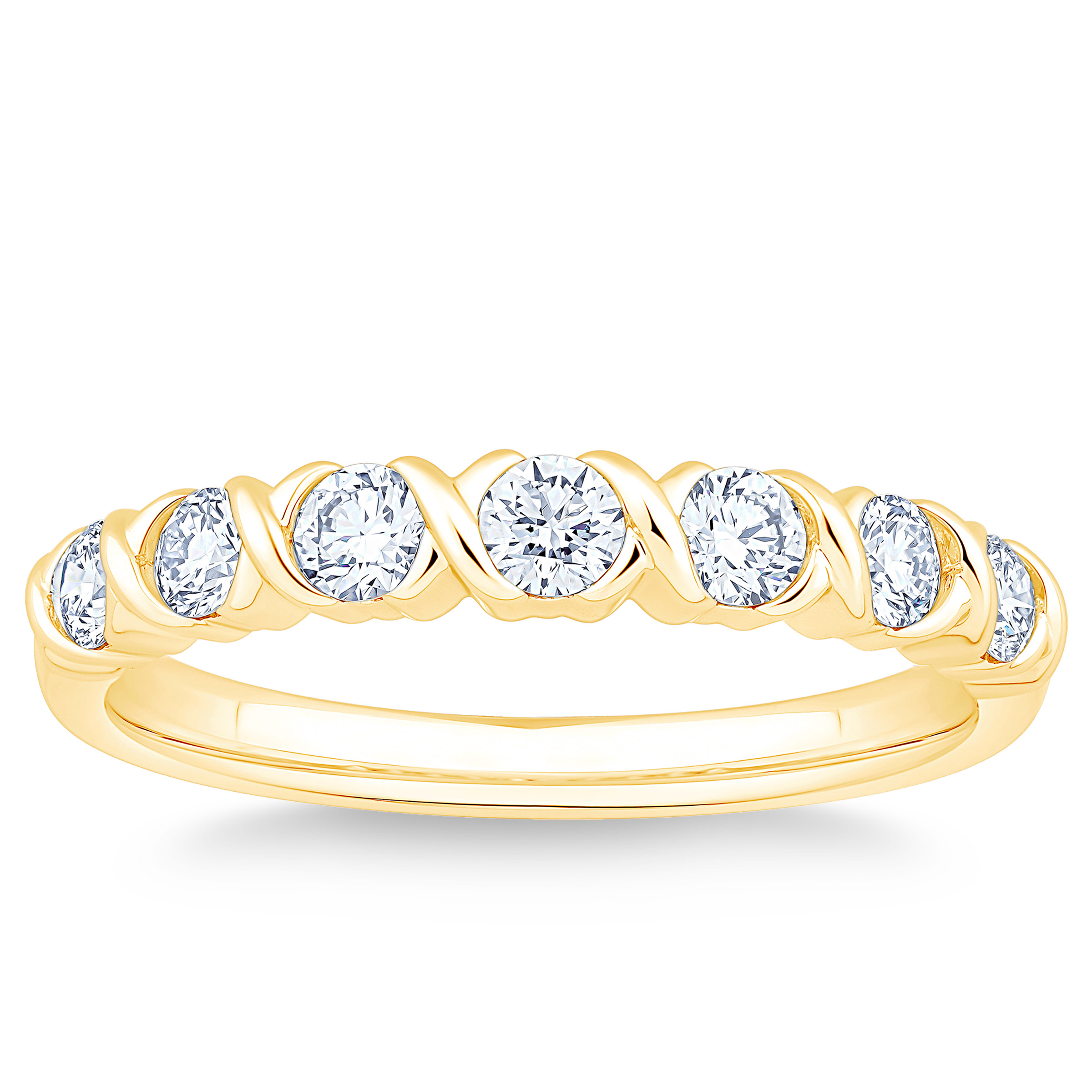Round Brilliant Diamond Band (0.50 ctw)