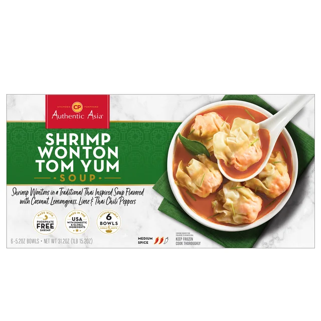 AUTHENTIC ASIA SHRIMP WONTON TOM YUM 6/5.2 OZ