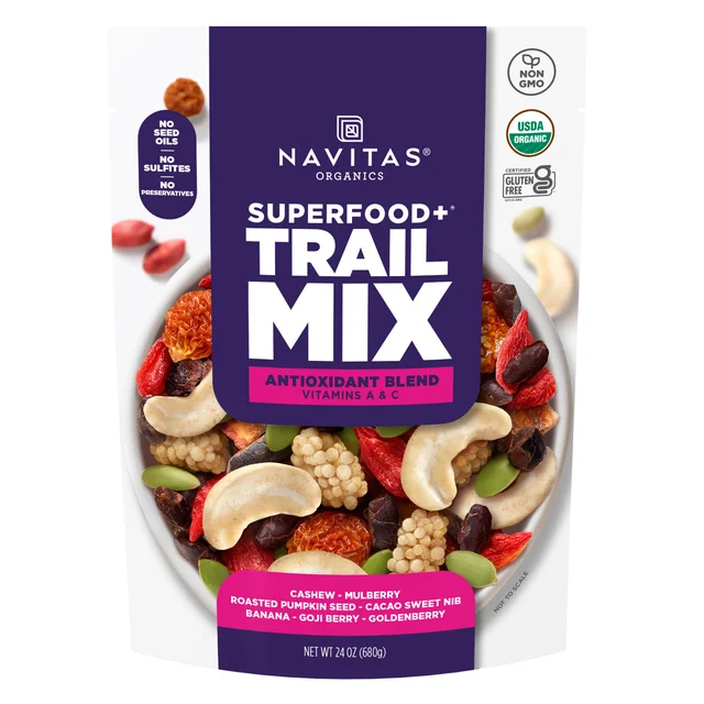 NAVITAS ORGANICS SUPERFOOD+ TRAIL MIX 24OZ