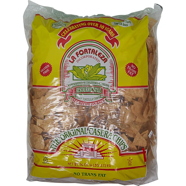 La Fortaleza Corn Tortilla Chips, Restaurant Style, 96 oz