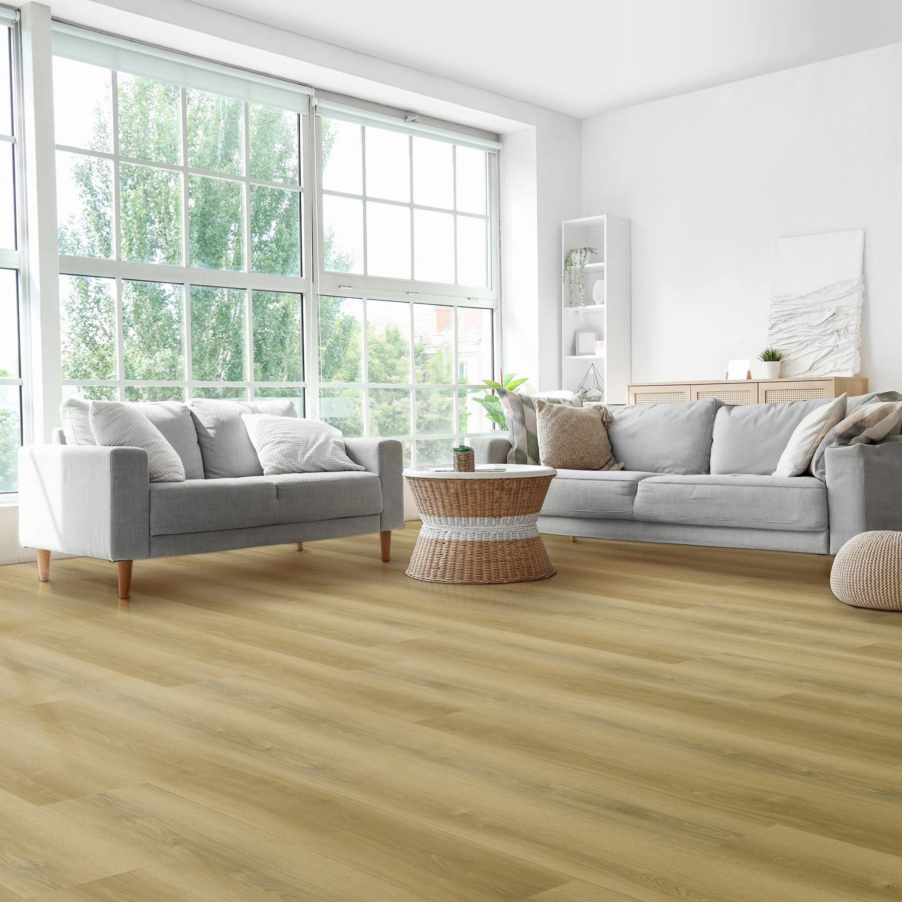 SERENIA Premium 10 mm Vinyl Plank Flooring 9 in. x 71.7 in.