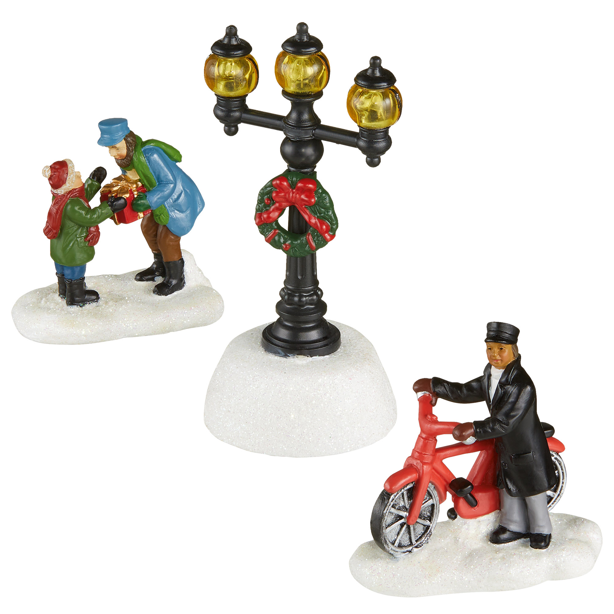 30-piece Christmas Village Set with Lights and Music | Costco