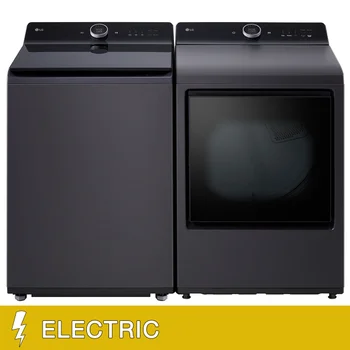 LG 5.5 cu. ft. Top Load Washer with EasyUnload and 7.3 cu. ft. Rear Control ELECTRIC Dryer with LG EasyLoad | Costco LG 5.5 cu. ft. Top Load Washer with EasyUnload and 7.3 cu. ft. Rear Control ELECTRIC Dryer with LG EasyLoad | Costco