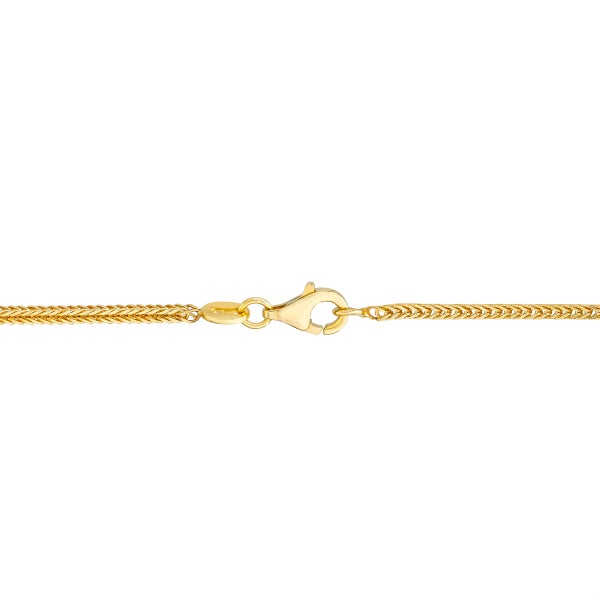 14kt Yellow Gold Foxtail Necklace | Costco 14kt Yellow Gold Foxtail Necklace | Costco