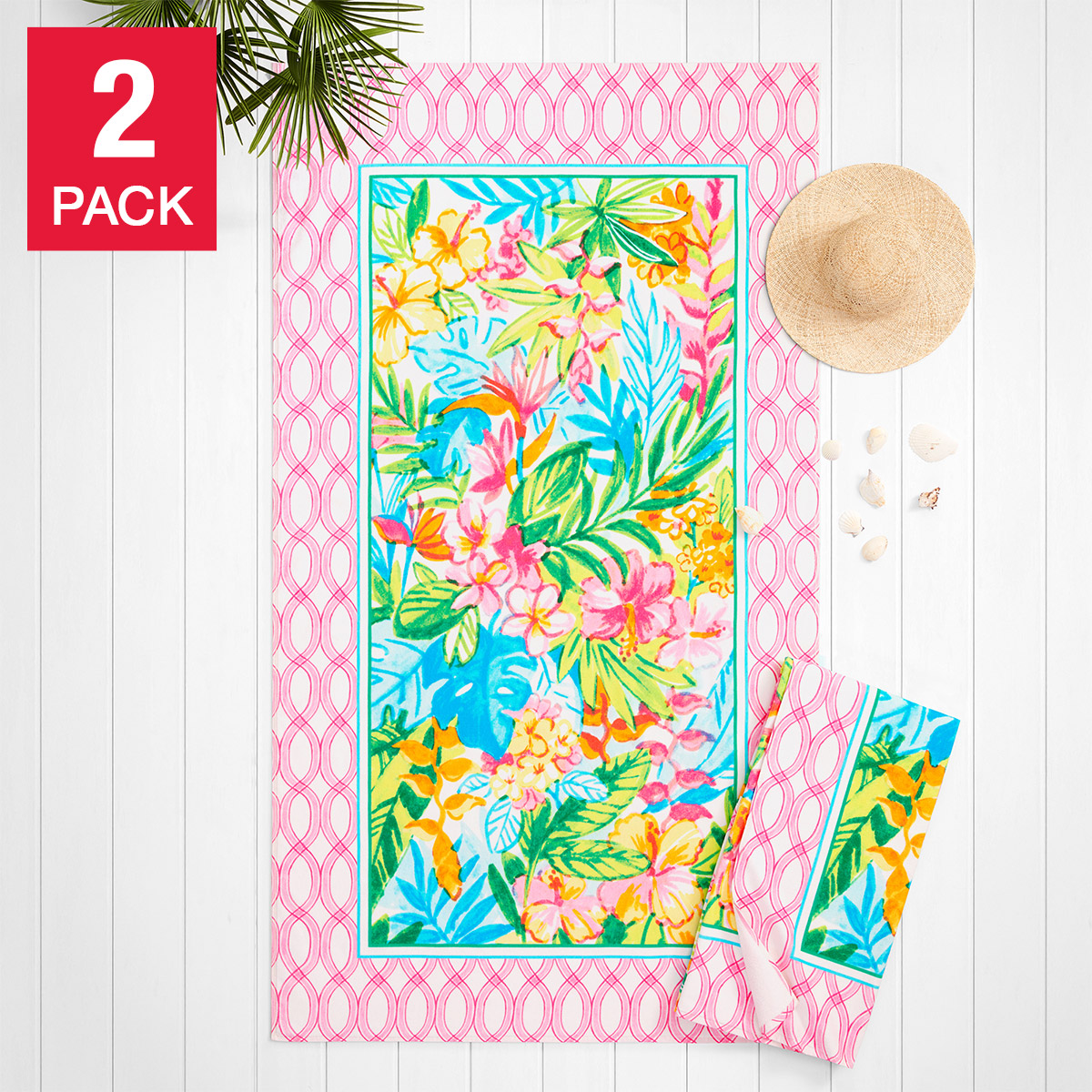 Harbor Bay Beach Towels 2-pack