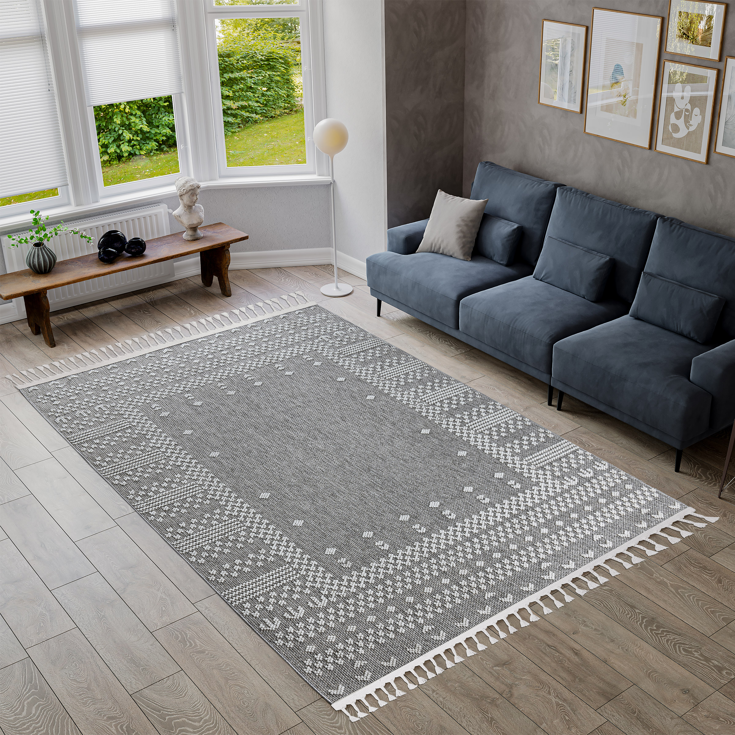 Art Carpet Artbella Area Rug Collection  Gray