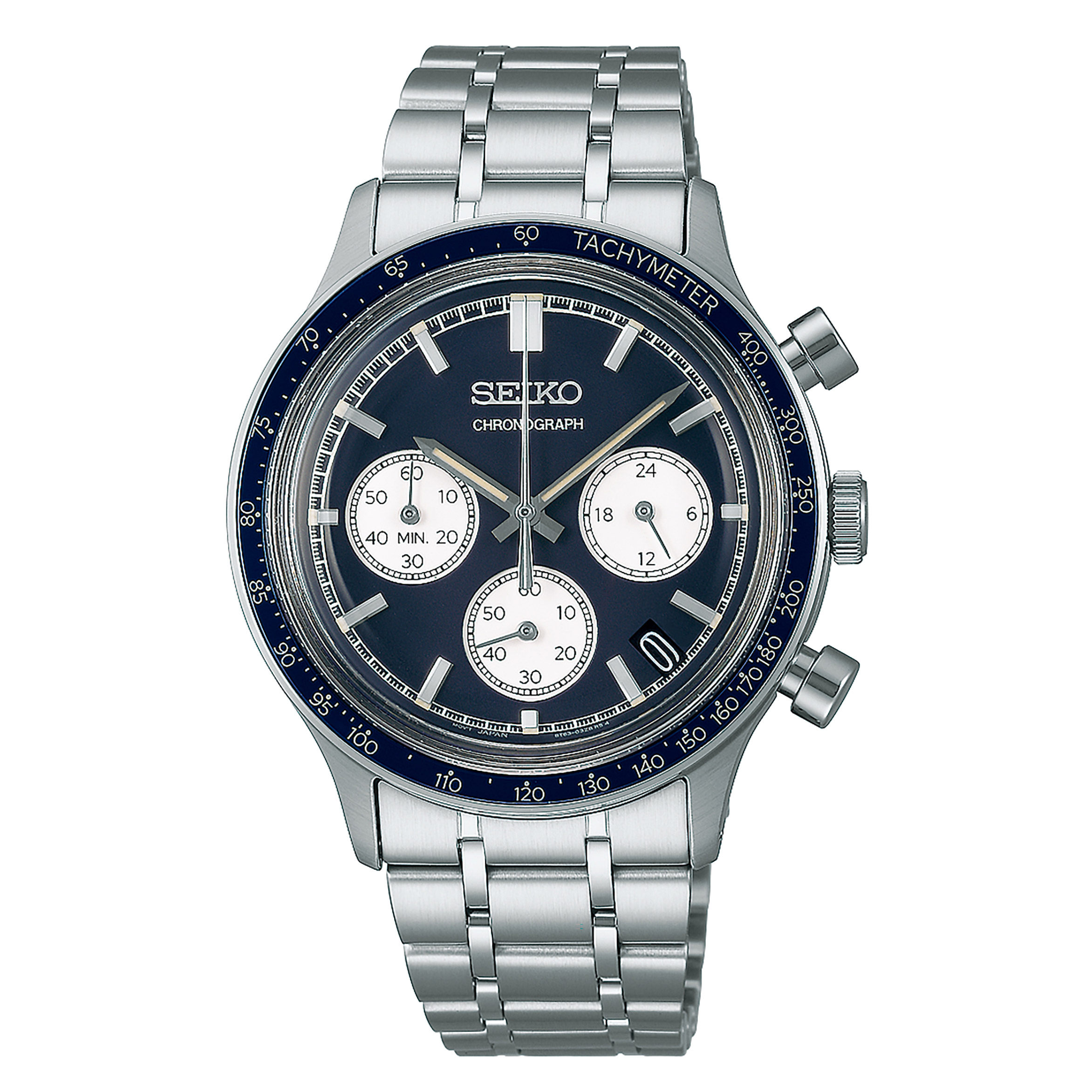 Seiko Black Dial Men's Watch