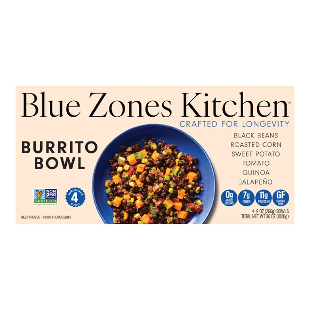 BLUE ZONES KITCHEN BURRITO BOWLS 4/9 OZ