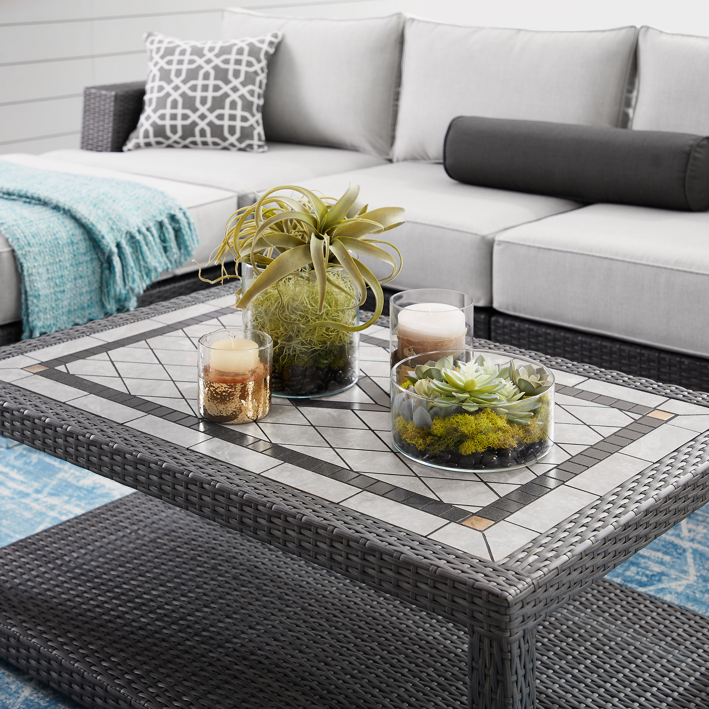 Niko 10-piece Patio Sectional Conversation Set | Costco