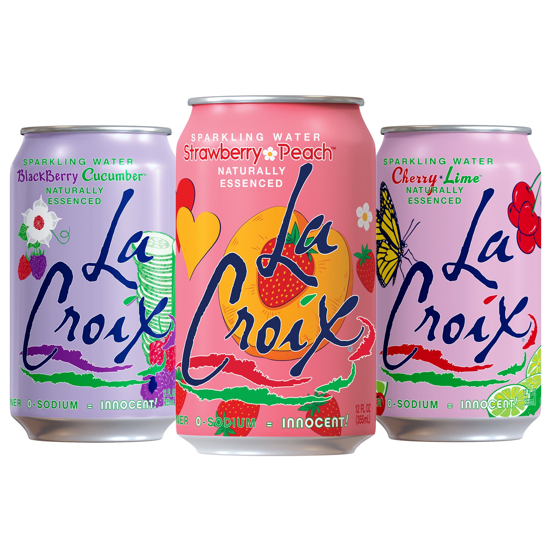 LaCroix Sparkling Water, Variety Pack, 12 fl oz, 24 ct | Costco