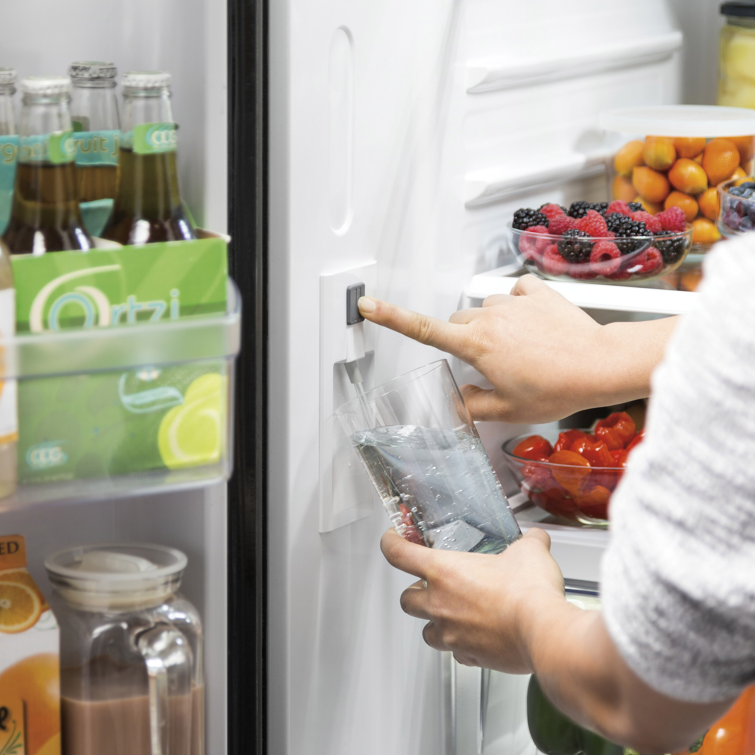 GE 18.6 cu. ft. Counter-Depth French-Door Refrigerator with Turbo