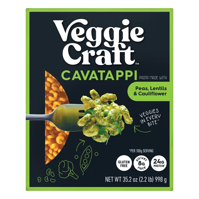 VEGGIECRAFT CAVATAPPI PASTA 2.2 LBS