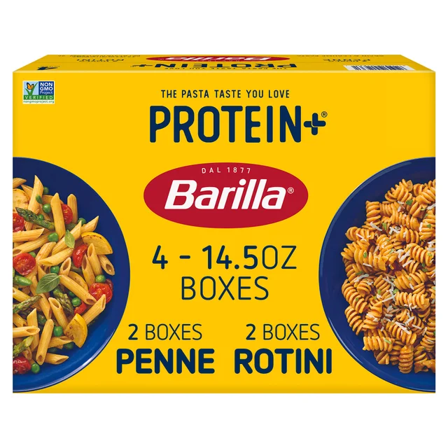 BARILLA PROTEIN PLUS PASTA VTY 4/14.5 OZ BOXES