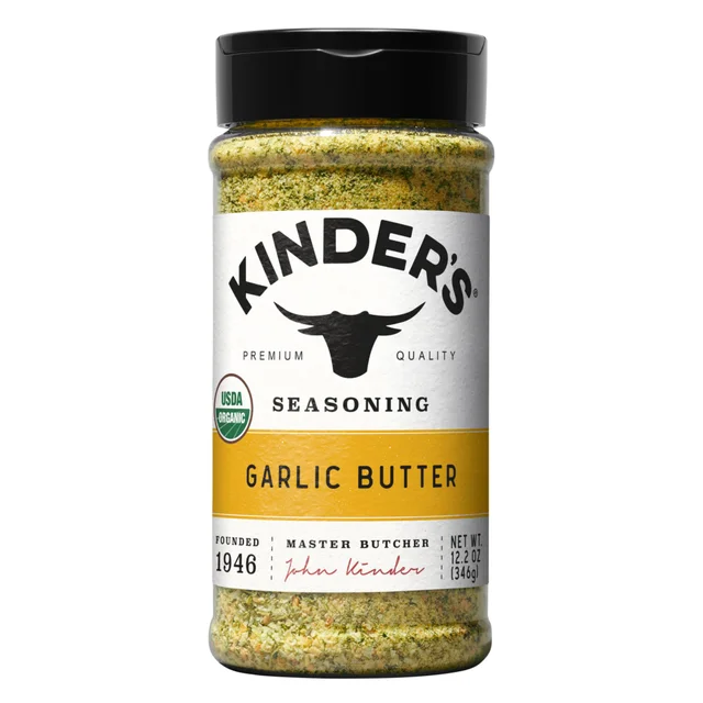 KINDER'S ORGANIC GARLIC BUTTER SEASONIN 12.2 OZ