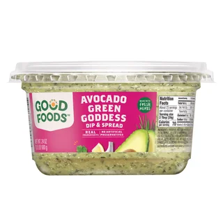 GOOD FOODS AVOCADO GREEN GODDESS 24 OUNCE CONTAINER