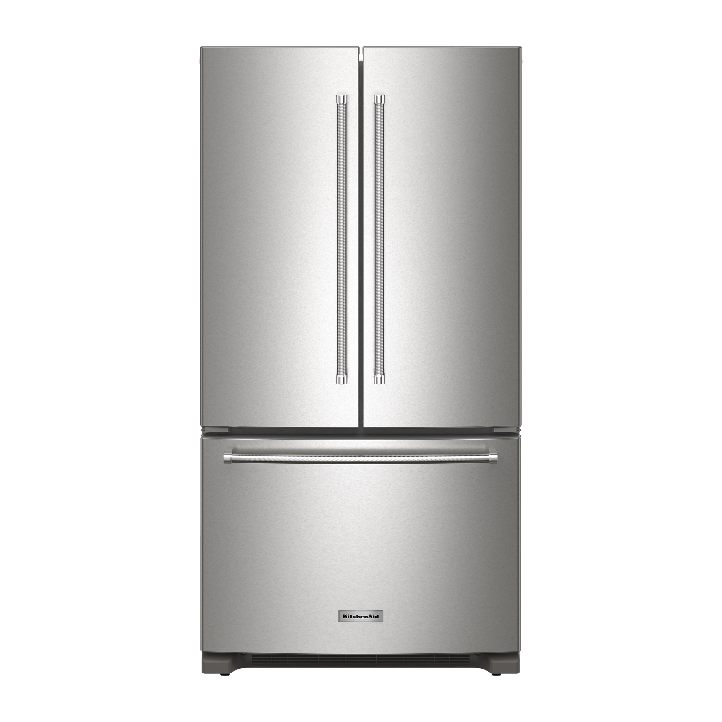 KitchenAid 20 cu. ft. Counter-Depth French Door Refrigerator in Stainless Steel