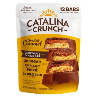 CATALINA CRUNCH CARAMEL CHOCOLATE COOKIE BARS 12 CT