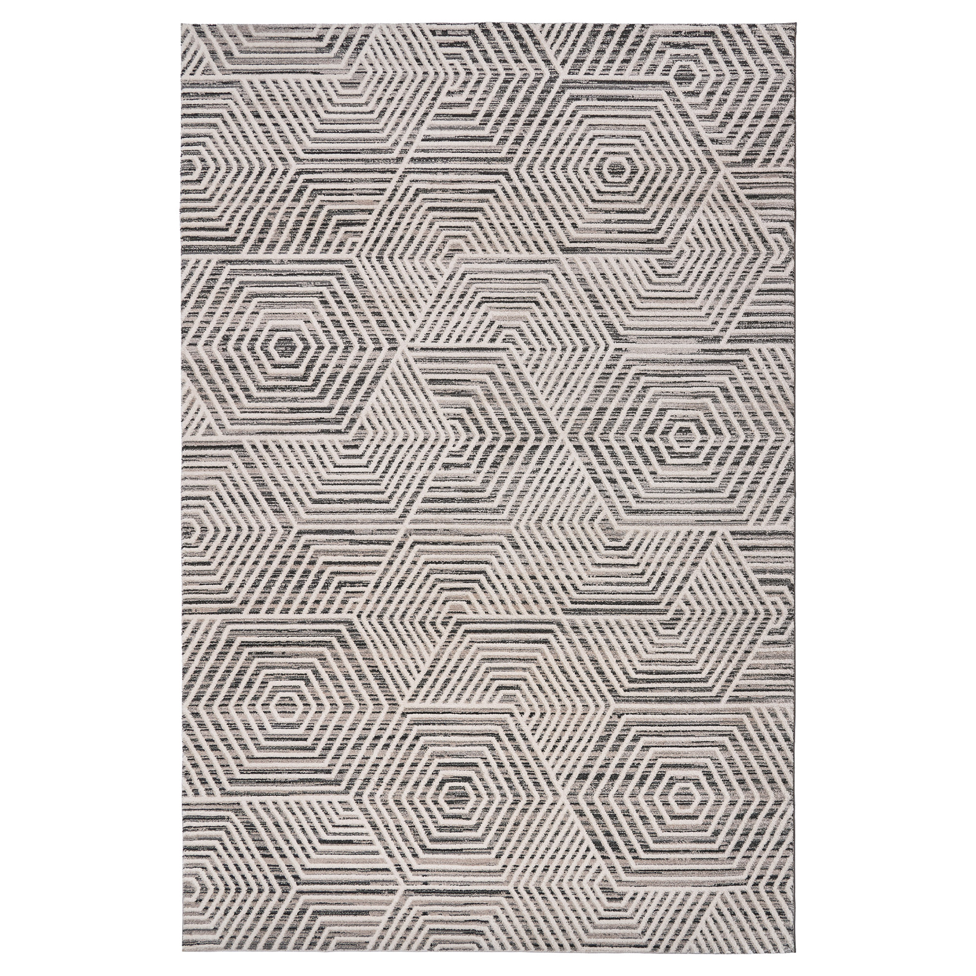 Solaris Area Rug, Viara Charcoal, 8'8” x 13' | Costco