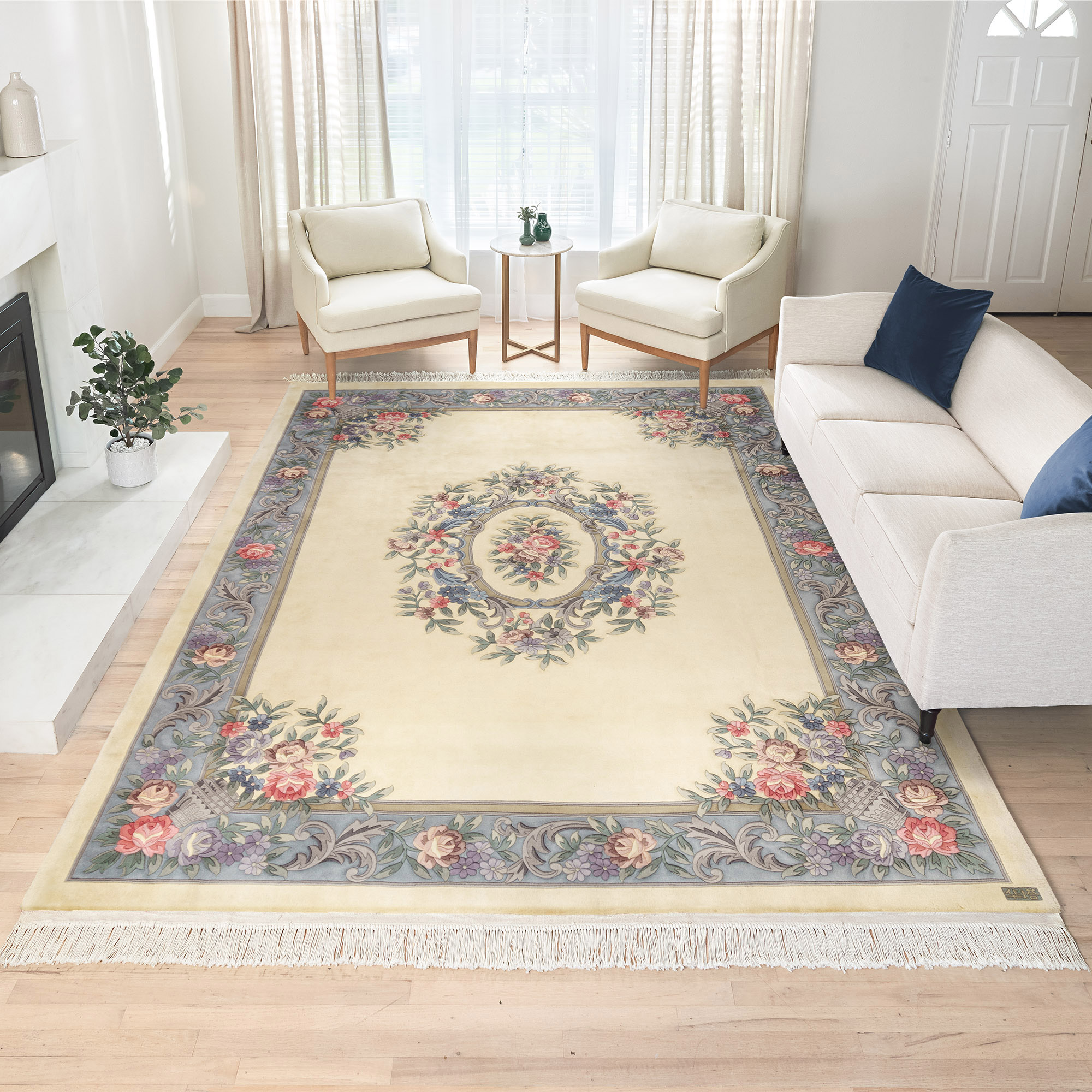 Pagoda Hand Knotted Rug Collection  Toulon