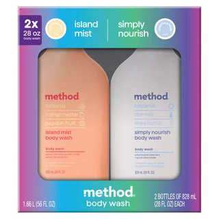 Method Body Wash, 28 fl oz, 2-pack