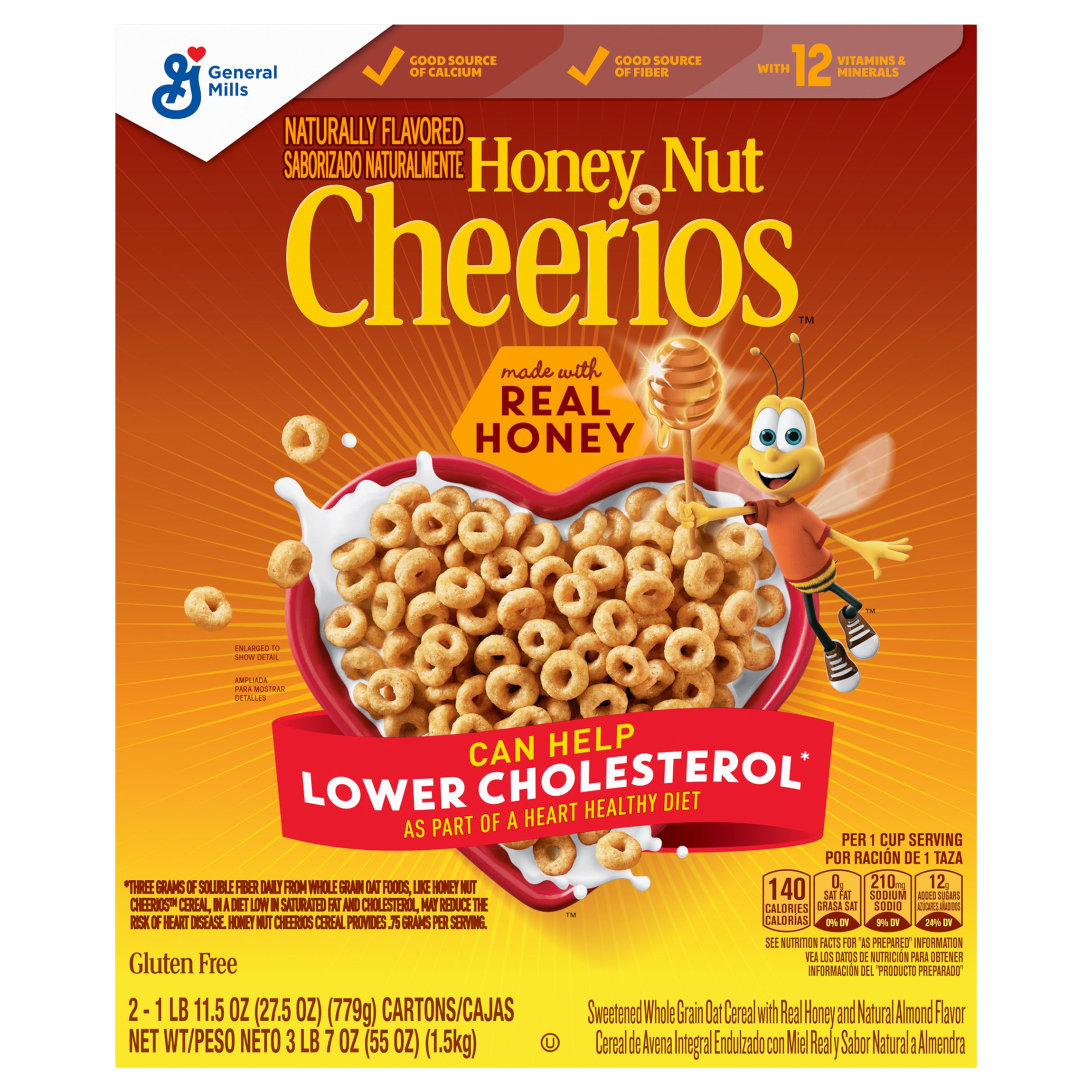 the automobile breakfast cereal and tobacco industries are examples of Cheerios Cereal, Honey Nut, 27.5 oz, 2 ct