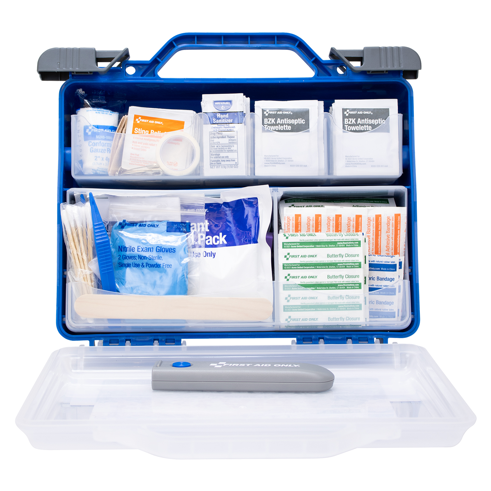 First Aid Only, Workplace First Aid Kit with Flashlight, 312