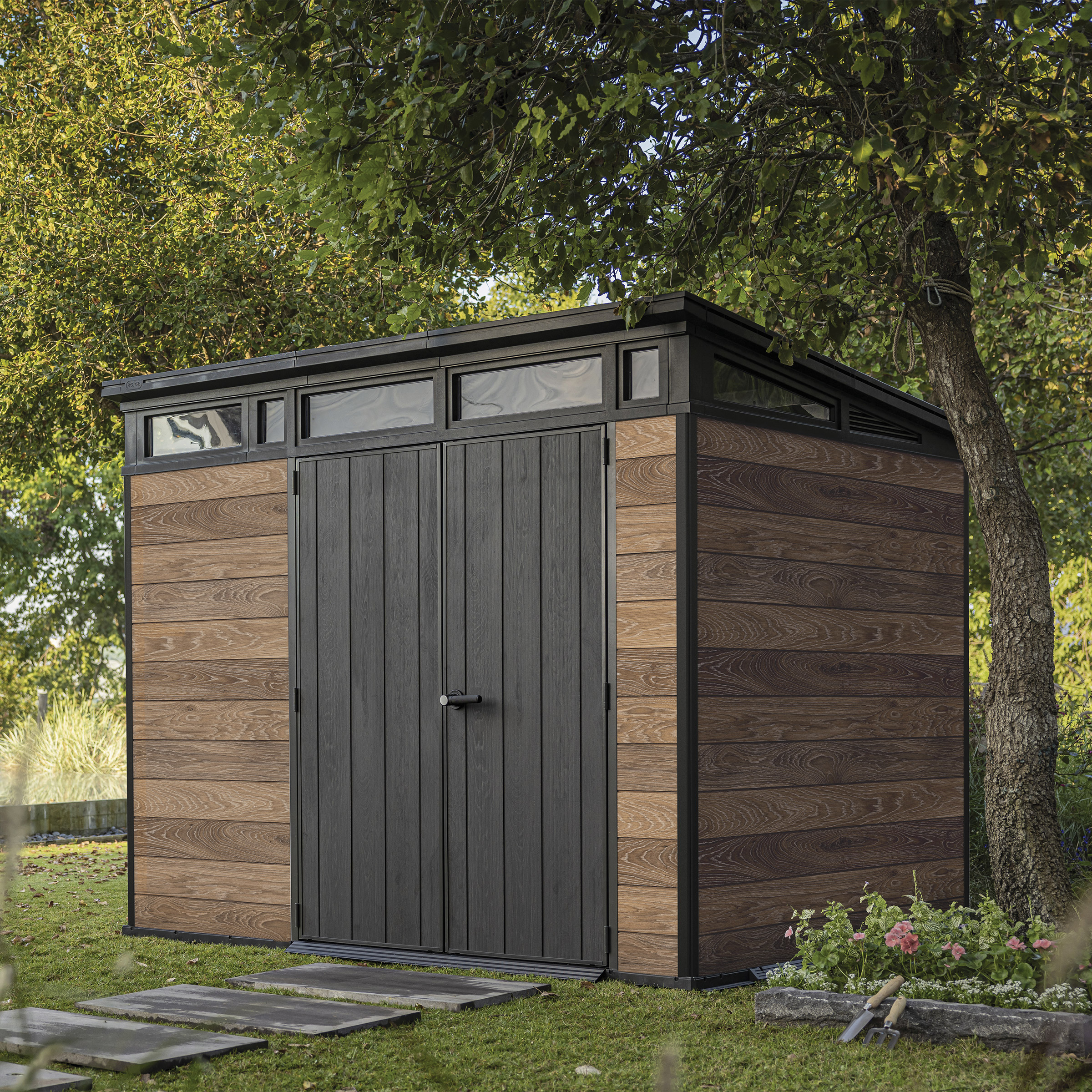 Keter Cortina 9 ft. x 7 ft. Shed | Costco