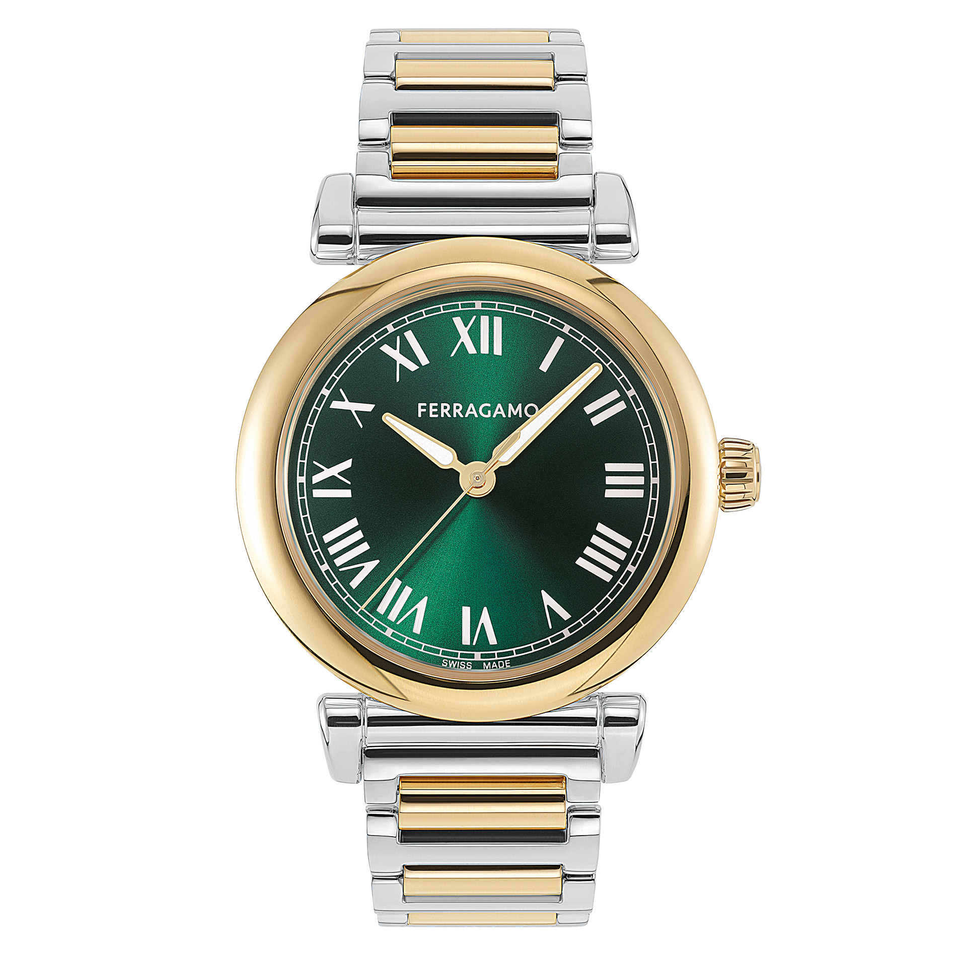 Ferragamo Allure Green Dial Ladies Watch | Costco