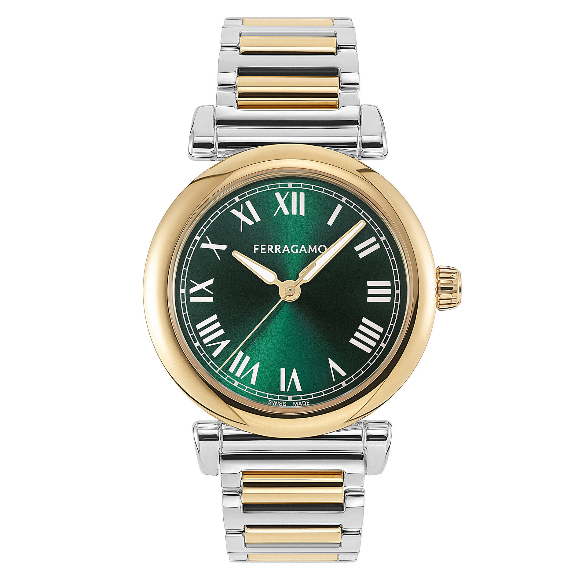 Ferragamo Allure Green Dial Ladies Watch | Costco