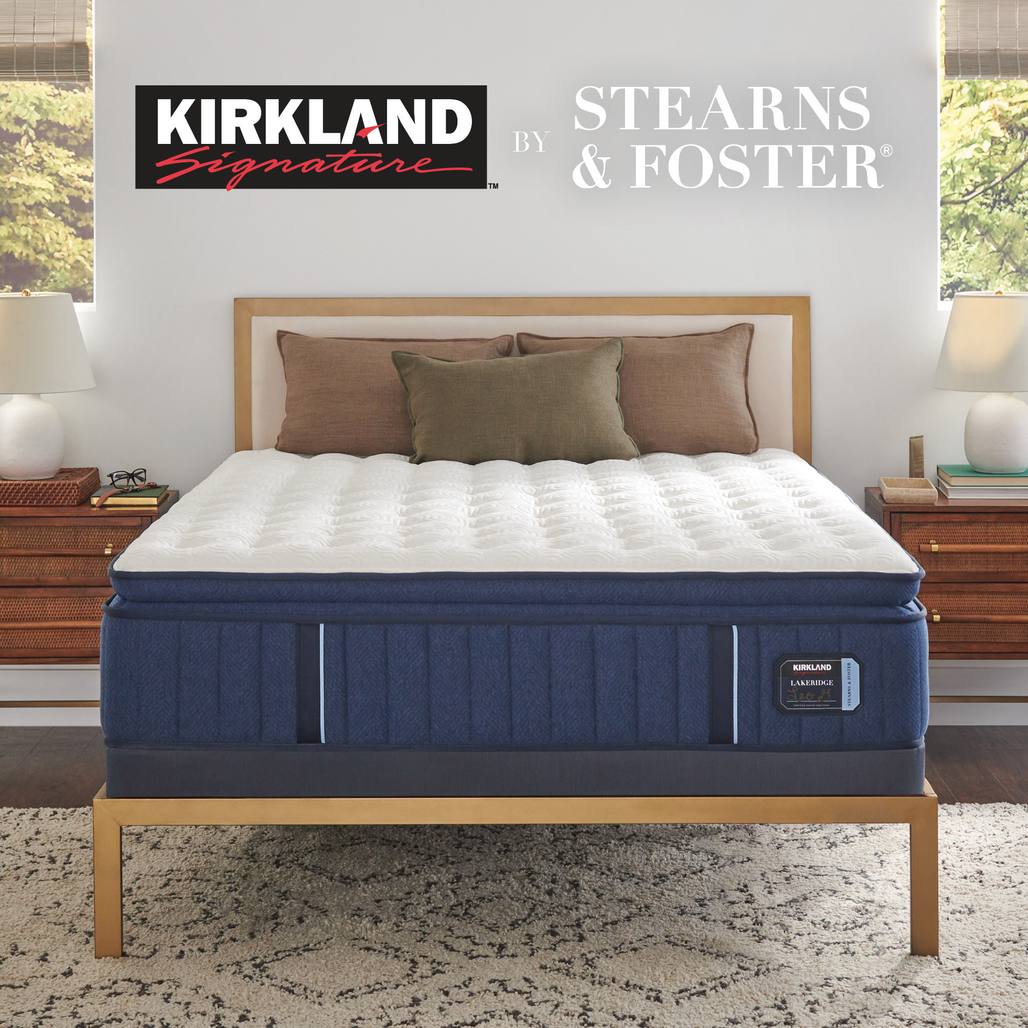 Kirkland Signature by Stearns & Foster 14.5" Pillow Top Lakeridge Mattress