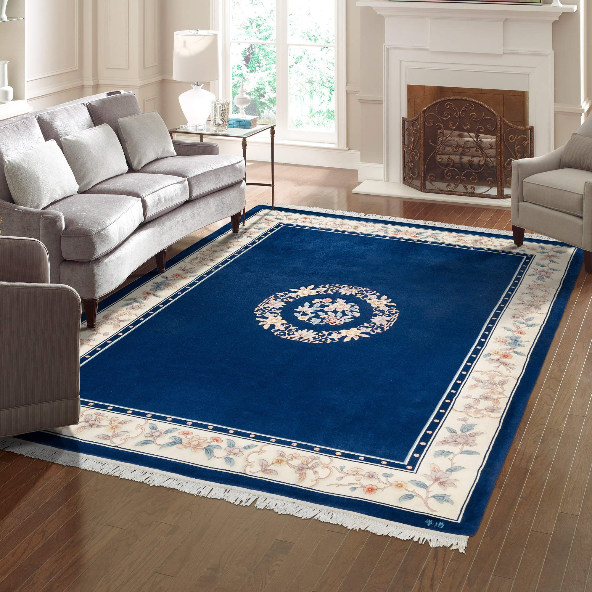 Pagoda Hand Knotted Rug Collection  Ophelia
