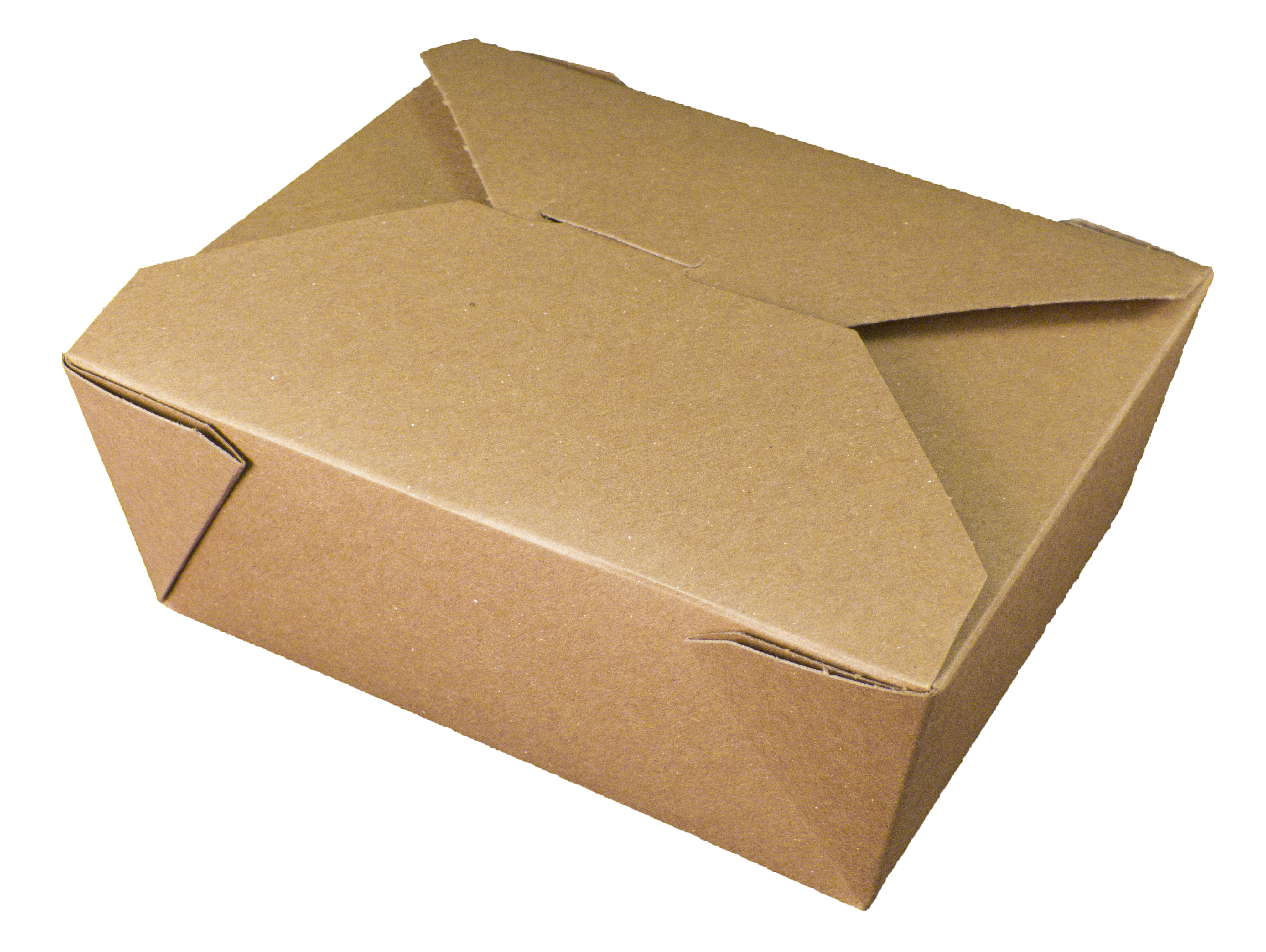Fold-Pak Bio-Plus Earth Take Out Box, Size #8, Kraft, 300 ct