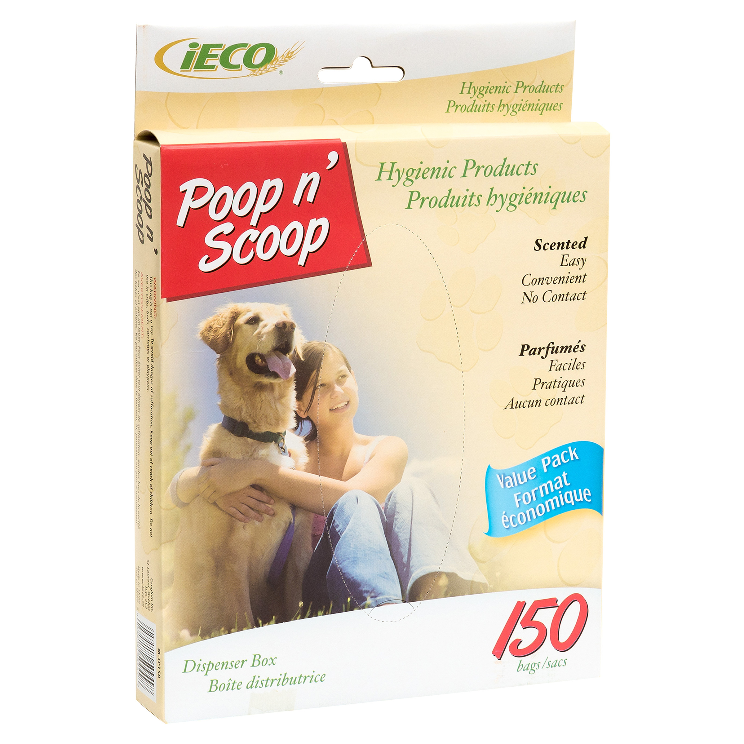 Poop n' Scoop Scented Dog Waste Bags, 150-count, 24 pack