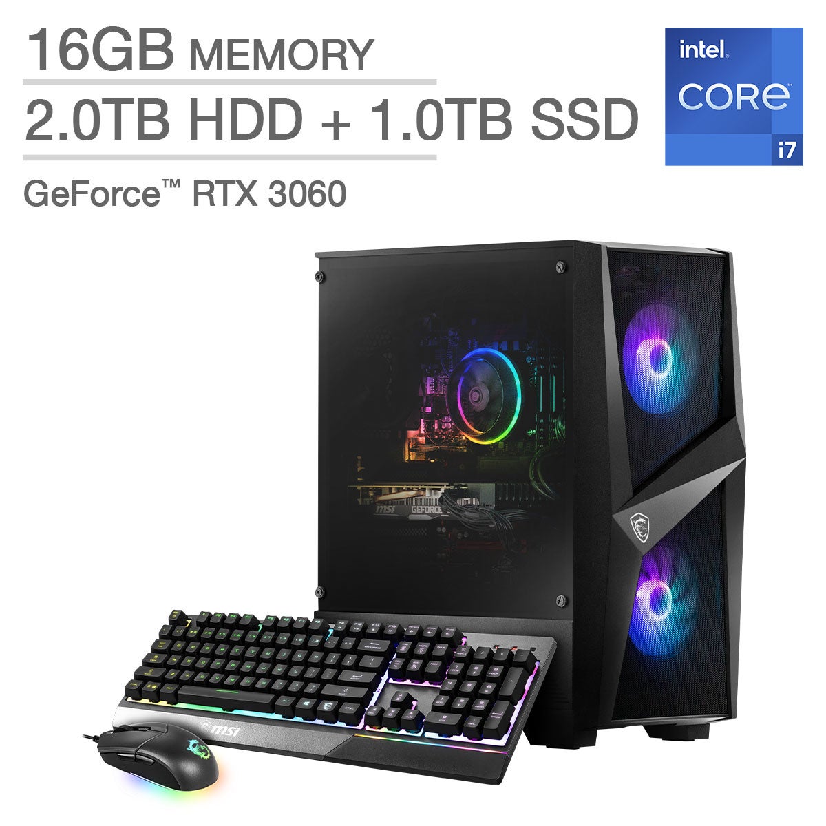 MSI Codex R Gaming Desktop - 12th Gen Intel Core i7-12700F