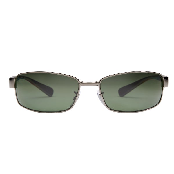 Rayban RB3364 Gunmetal Green Polarized Sunglasses | Costco Rayban RB3364 Gunmetal Green Polarized Sunglasses | Costco