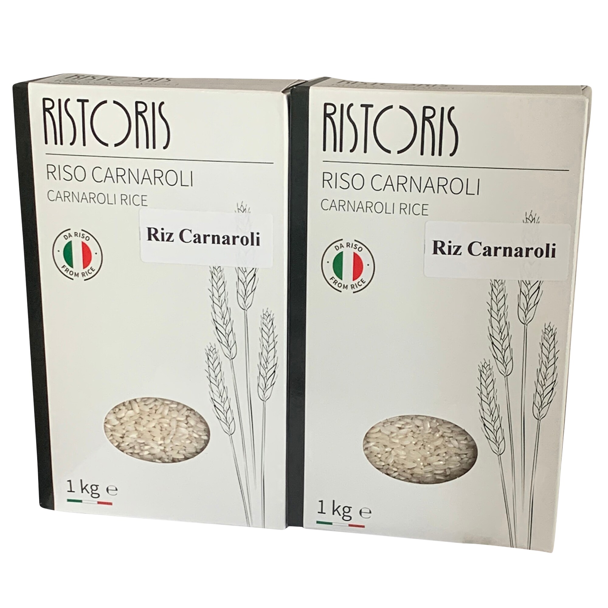 Ristoris Carnaroli Rice, 2 × 1 kg