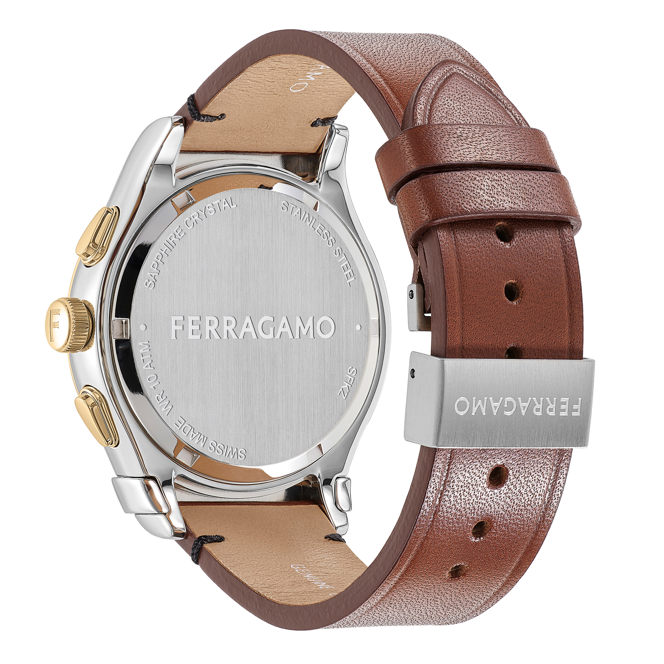 Ferragamo 1927 Chrono Black Dial Men's Watch | Costco