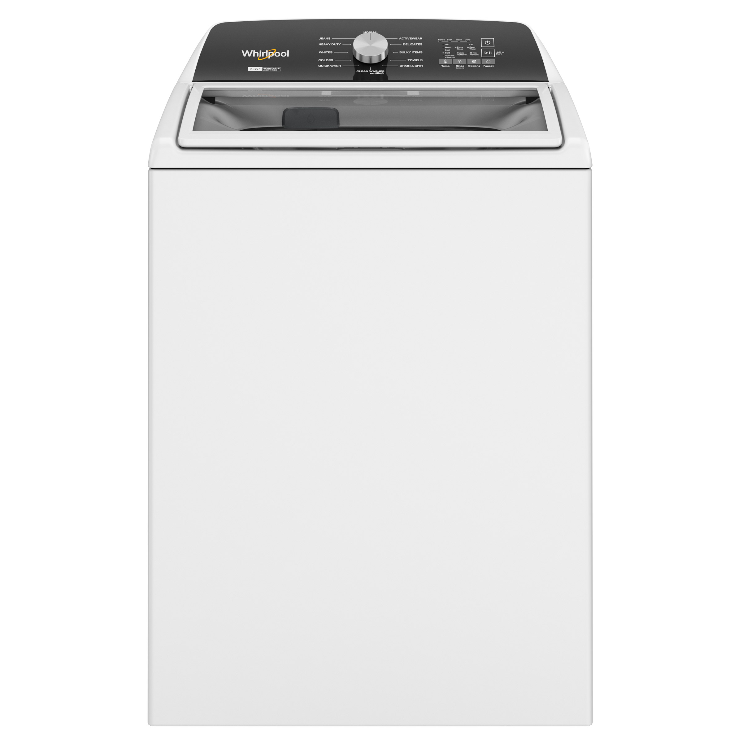 Whirlpool 4.8 cu. ft. Top Load Washer with Removable Agitator