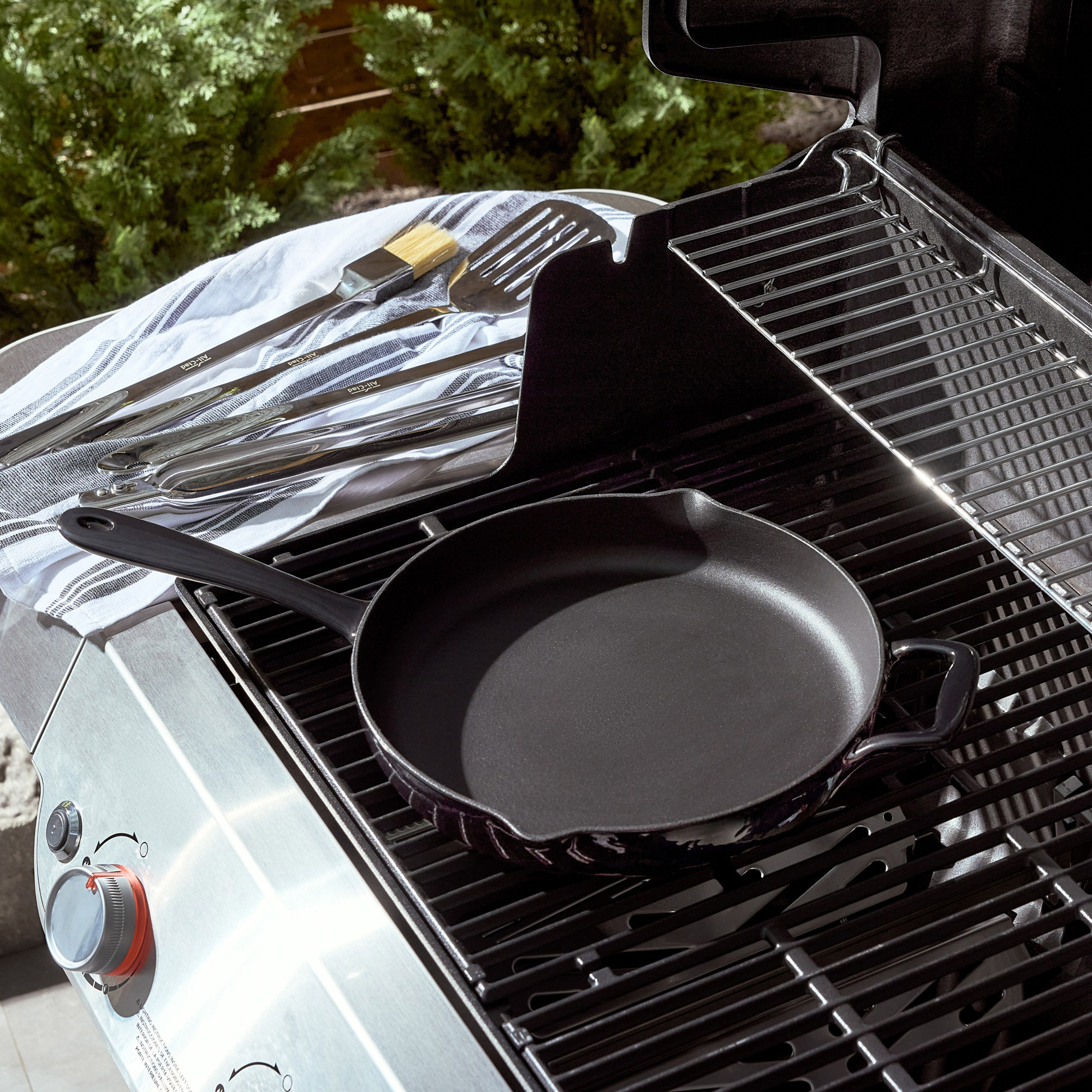 All-Clad Enameled Cast Iron 12 Inch Skillet | Costco