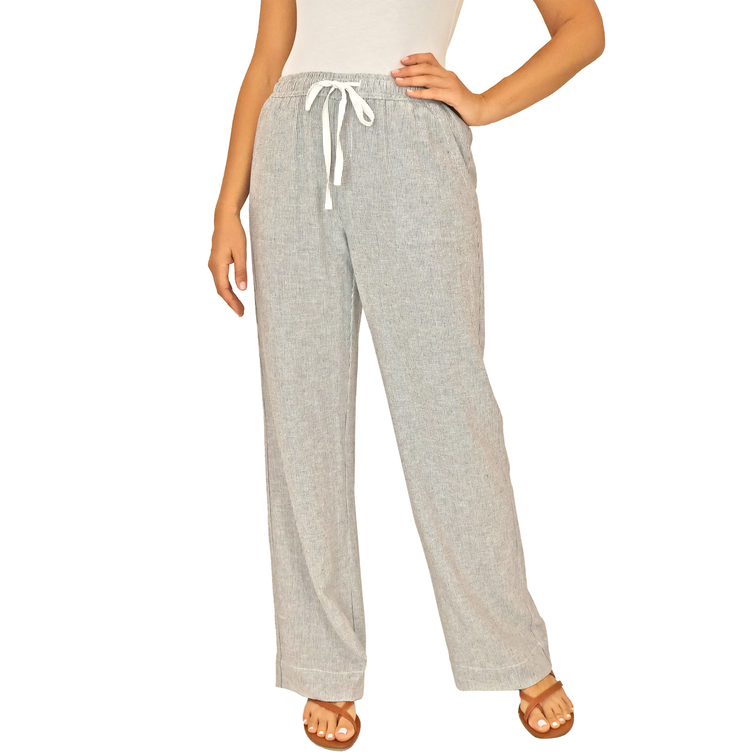 Briggs Women's Linen Blend Pant | Costco